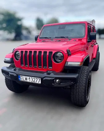 jeep wrangler łódź Jeep Wrangler cena 195000 przebieg: 52300, rok produkcji 2020 z Łódź